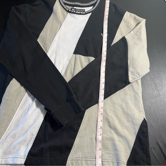 Hypland Worldwide Mens Sweater Multicolor Pullover Crewneck Sz XL - Picture 6 of 8